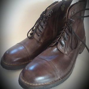 # 7 NEW Mark Nason combat side zip boot